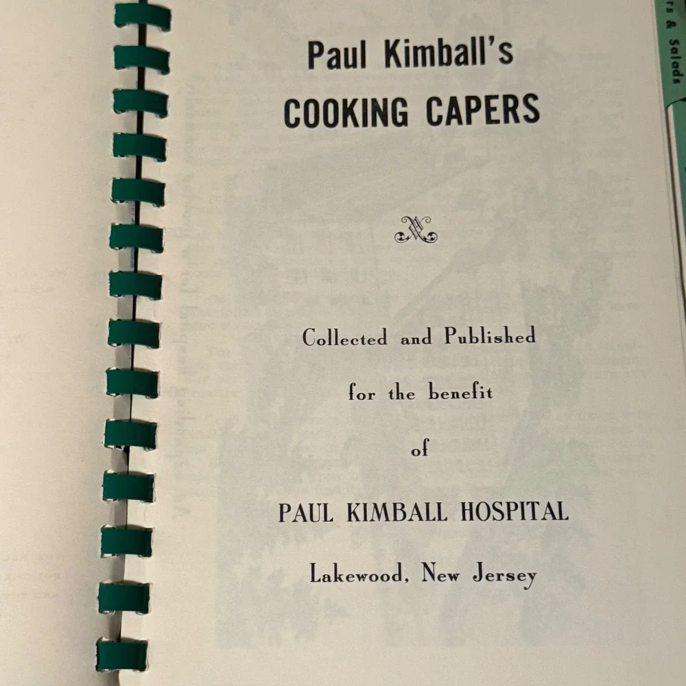 N/A vintage cookbook